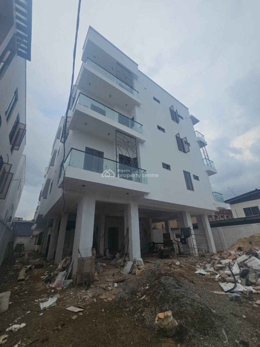 Exquisite 3 Bedroom Apartment with a Room Bq, Adeniyi Jones, Ikeja, Lagos, Flat / Apartment for Sale