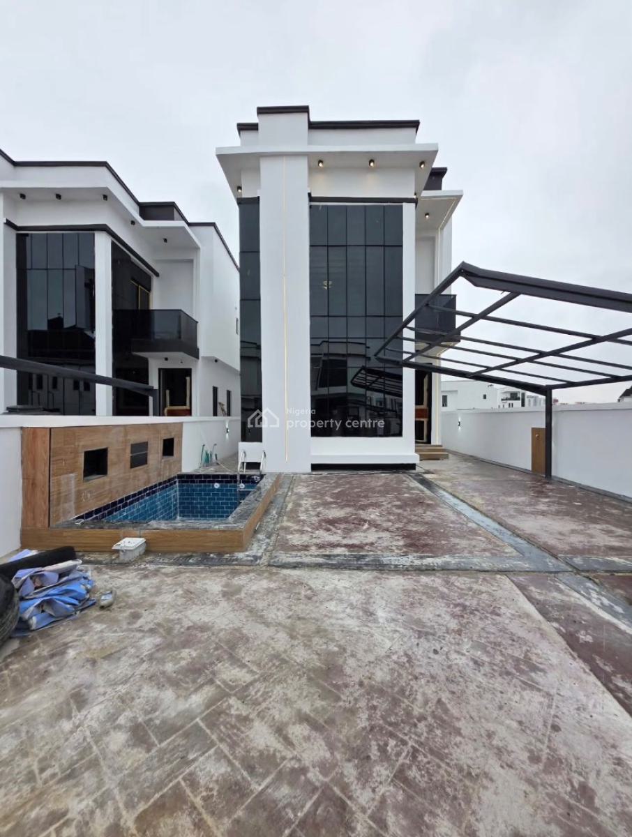 Executive 5 Bedrooms Detached Duplex with Bq & Swimming Pool, Orchid, Lekki, Lagos, Detached Duplex for Sale