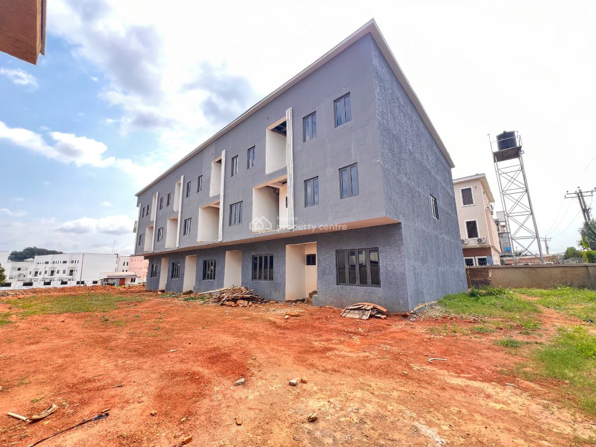 4 Bedrooms with Bq, By Trem, Life Camp, Abuja, Terraced Duplex for Sale