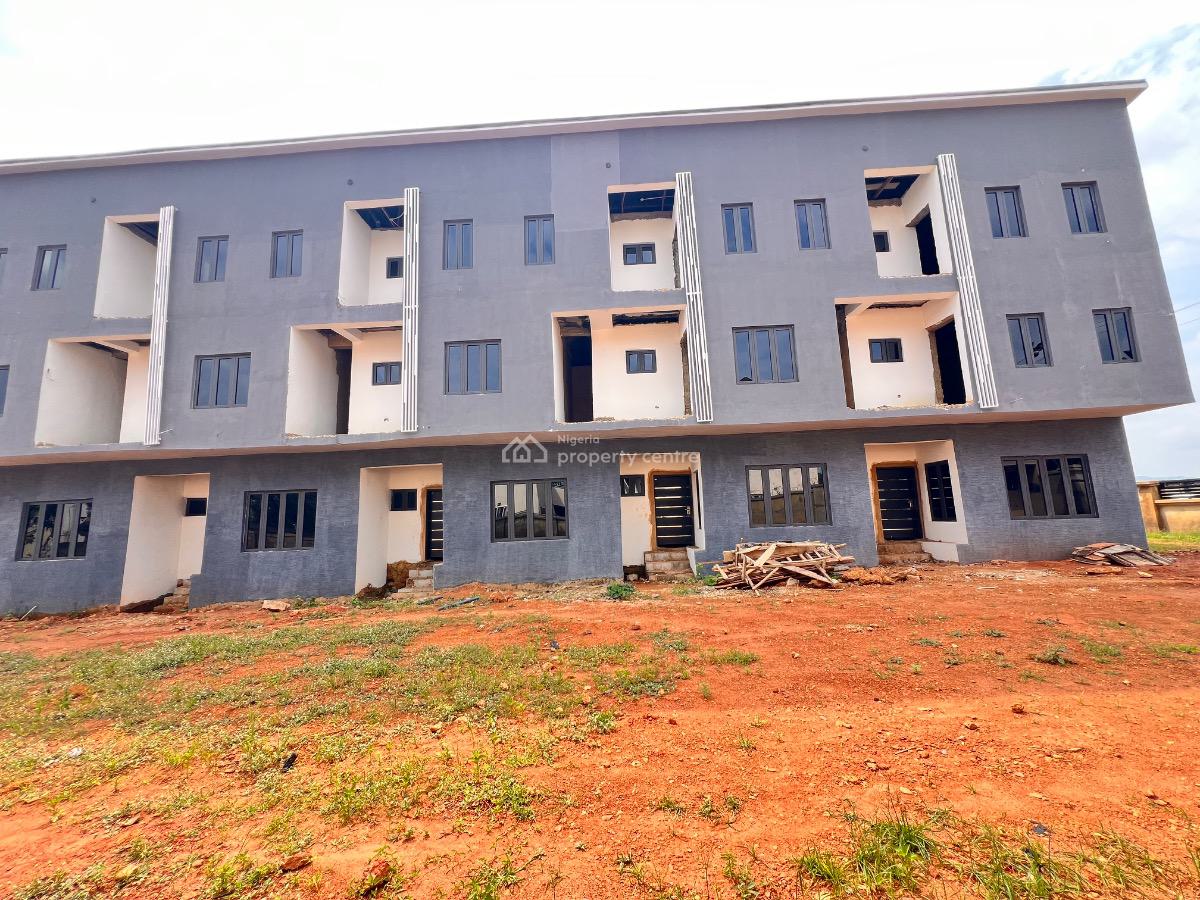 4 Bedrooms with Bq, By Trem, Life Camp, Abuja, Terraced Duplex for Sale