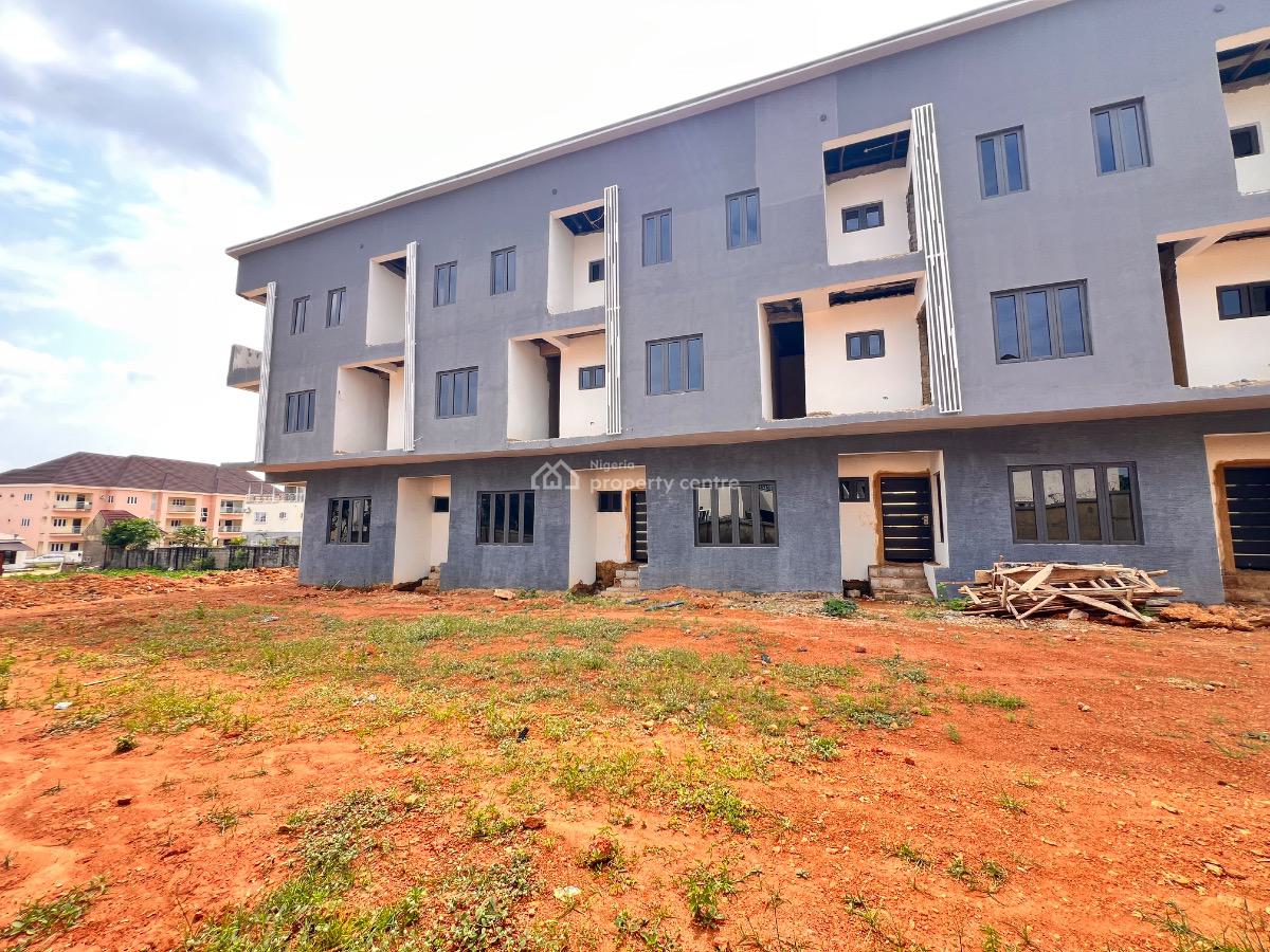 4 Bedrooms with Bq, By Trem, Life Camp, Abuja, Terraced Duplex for Sale