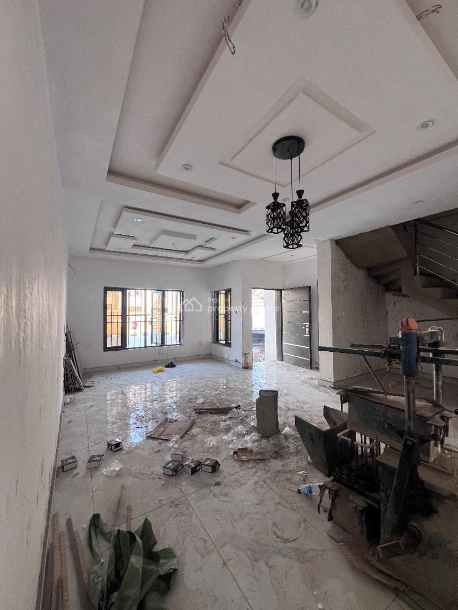 4 Bedrooms with Bq, By Trem, Life Camp, Abuja, Terraced Duplex for Sale