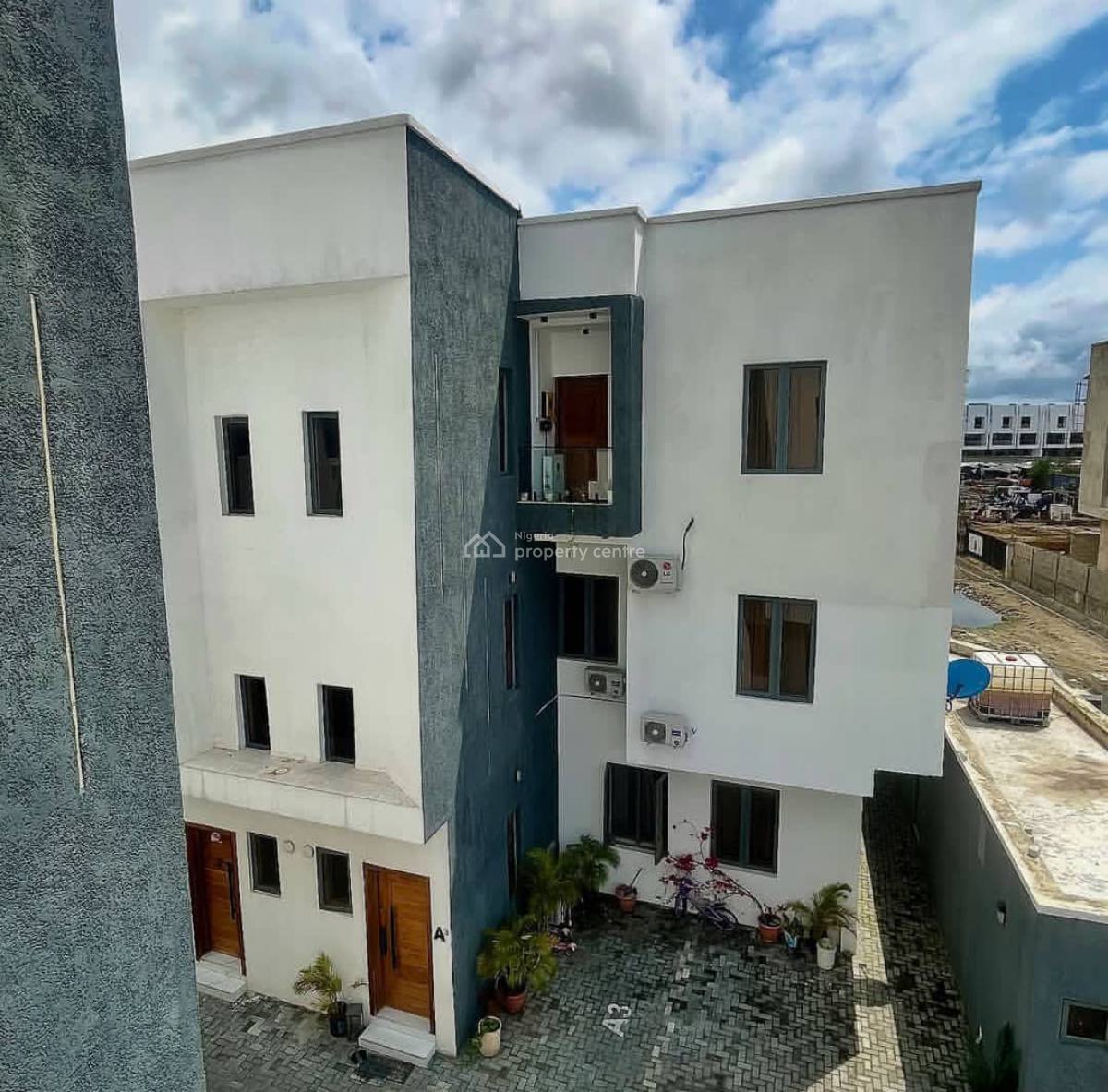 4 Bedroom Terrace Duplex with Bq on 2 Floors, Lekki Phase 1, Lekki, Lagos, Terraced Duplex for Rent