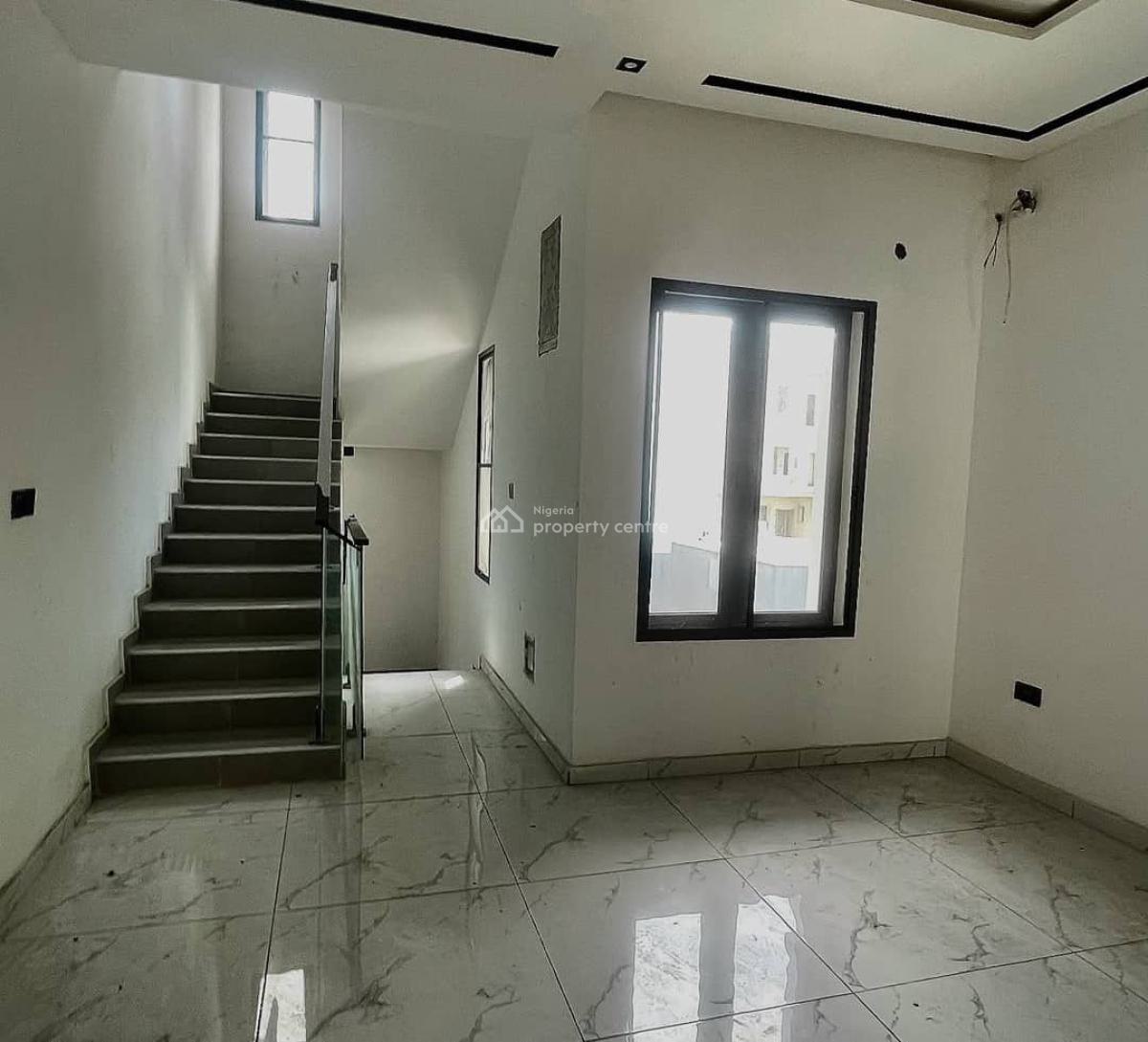 4 Bedroom Terrace Duplex with Bq on 2 Floors, Lekki Phase 1, Lekki, Lagos, Terraced Duplex for Rent
