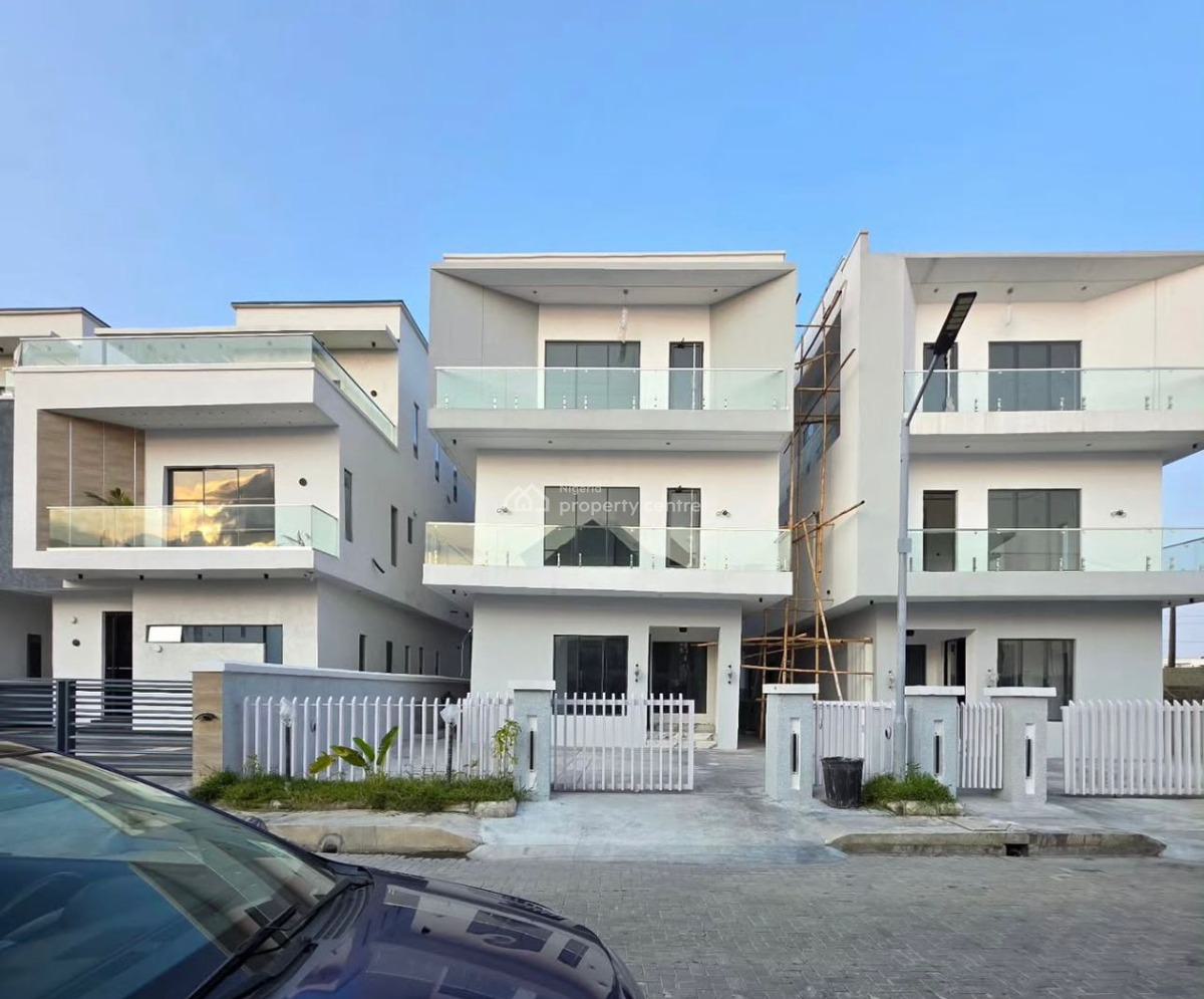 5 Bedrooms Fully Detached Duplex with Bq - Governors Consent, Regional View Estate, Osapa, Lekki, Lagos, Detached Duplex for Sale