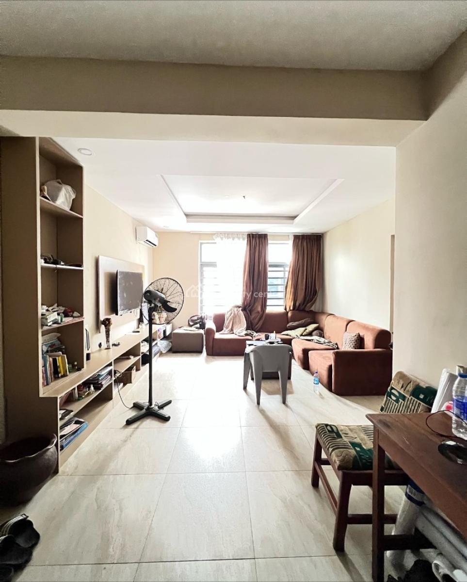 Distress 3-bedroom Apartment with Communal Pool in a Serene Estate, Yaba, Lagos, Block of Flats for Sale