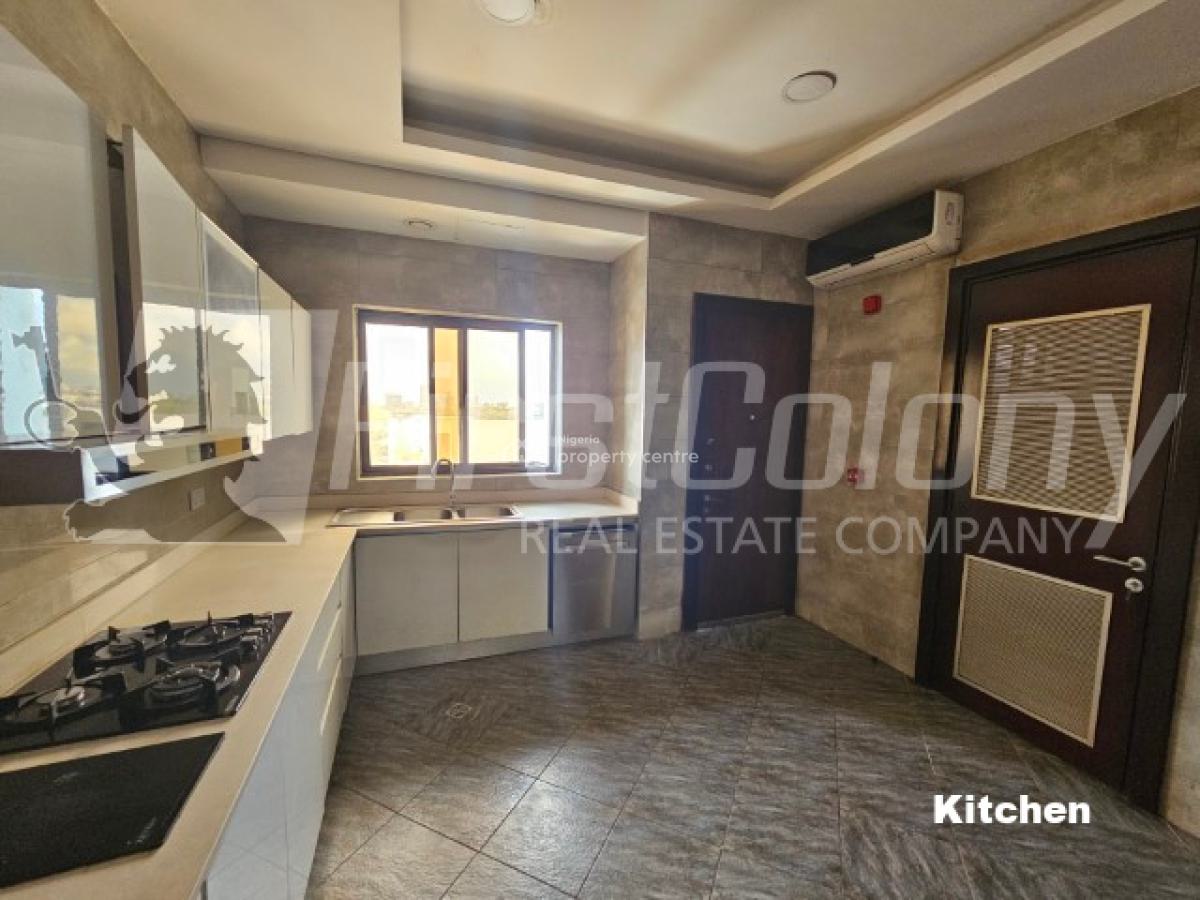 Spacious 4 Bedroom Penthouse Maisonette (fully Serviced), Banana Island, Ikoyi, Lagos, Flat / Apartment for Rent