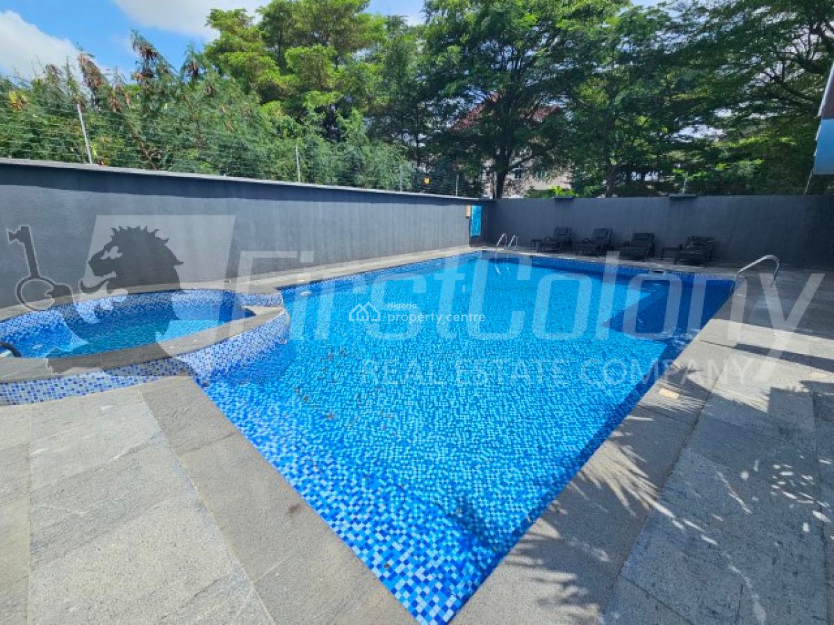 Spacious 4 Bedroom Penthouse Maisonette (fully Serviced), Banana Island, Ikoyi, Lagos, Flat / Apartment for Rent