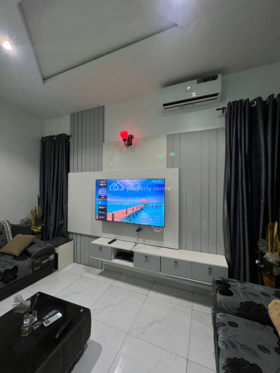 Spacious Fully Furnished Mini Flat with Standard Kitchen, Orchid Road, Eleganza Bustop, Lekki Phase 2, Lekki, Lagos, Mini Flat (room and Parlour) for Rent