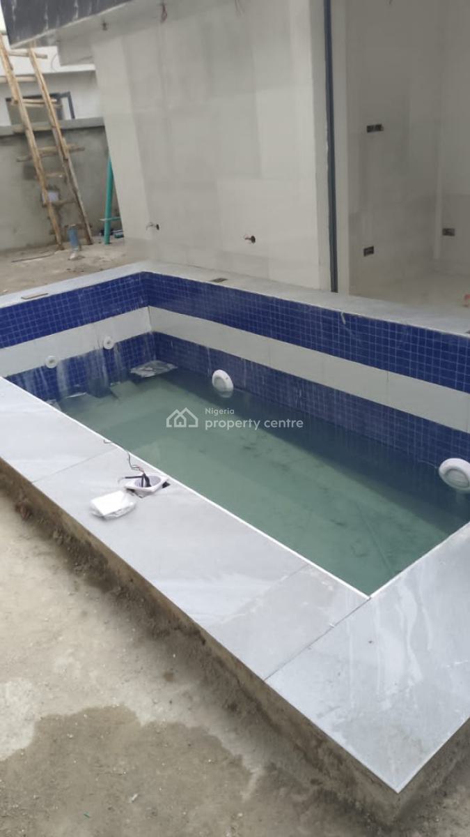 Luxuriously Built 5 Bedroom Full Detached Duplex with Pool, Opposite Sky Mall By Blenco, Sangotedo, Ajah, Lagos, Detached Duplex for Sale