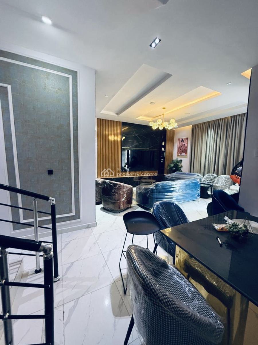 Brand New Luxury 5 Bedrooms Fully Furnished with a Bq, Orchid, Lekki Phase 2, Lekki, Lagos, Detached Duplex for Rent