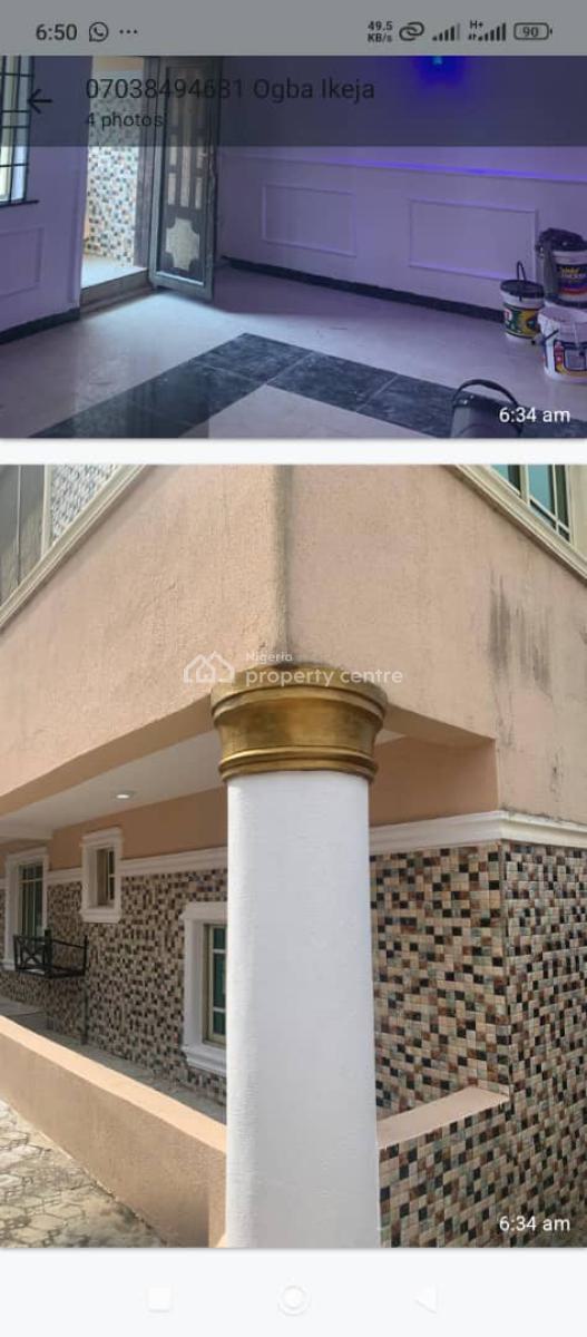 Renovated 2 Bedroom Flat, Ogba, Ikeja, Lagos, Flat / Apartment for Rent