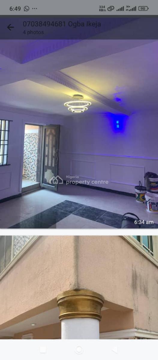 Renovated 2 Bedroom Flat, Ogba, Ikeja, Lagos, Flat / Apartment for Rent