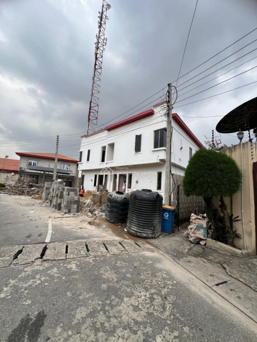 Newly Built 4 Bedroom Semi-detached Duplex, Mko Gardens, Alausa, Ikeja, Lagos, Semi-detached Duplex for Sale
