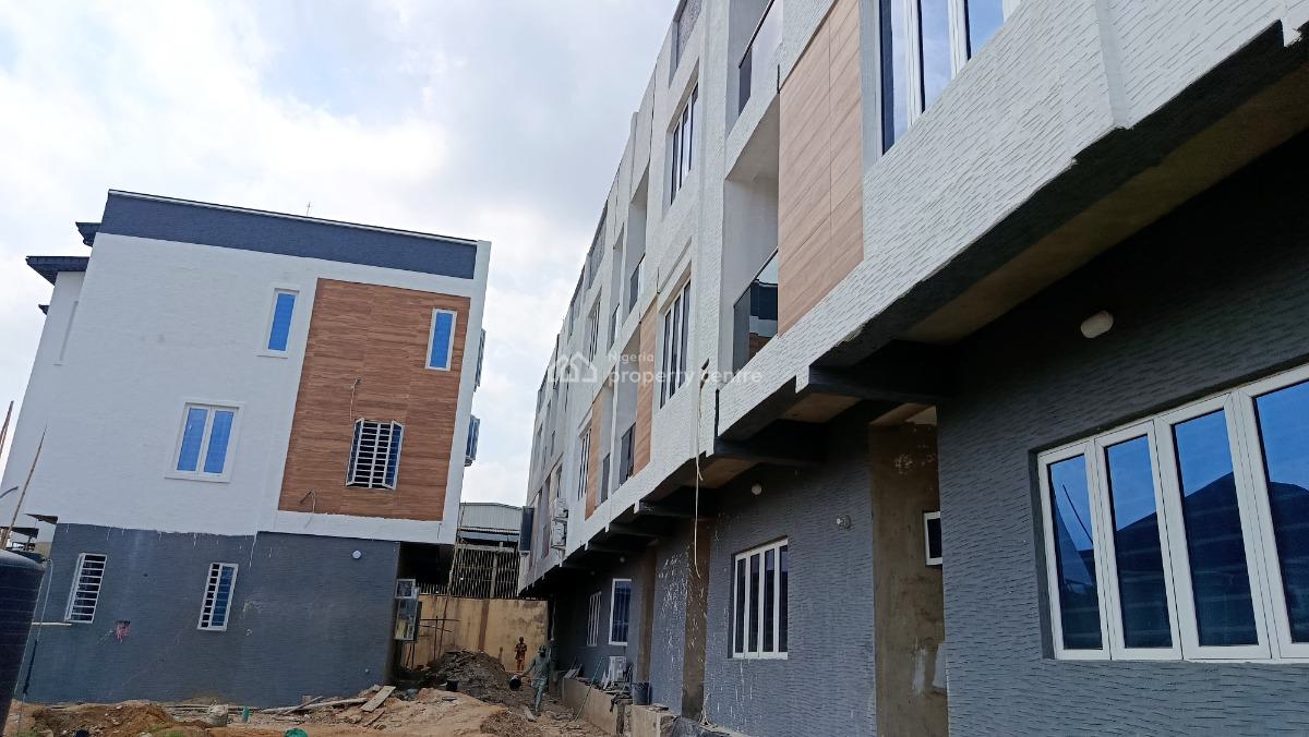 Newly Built 4 Bedroom Terraced House on 3 Floors, Off Adeniyi Jones Avenue, Ikeja, Lagos, Terraced Duplex for Sale