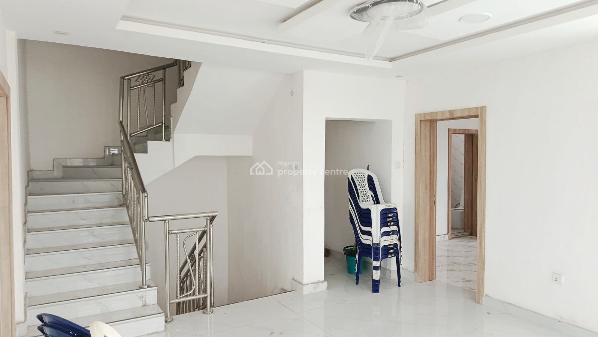 Newly Built 4 Bedroom Terraced House on 3 Floors, Off Adeniyi Jones Avenue, Ikeja, Lagos, Terraced Duplex for Sale