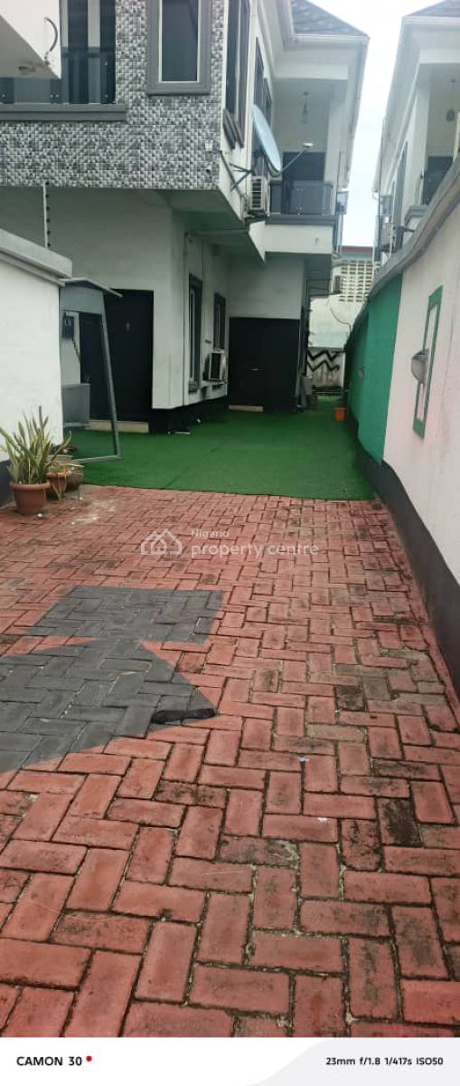 Luxury 4 Bedroom Semi Detached House with Bq in a Gated Estate, White Oak Estate, Ologolo, Lekki, Lagos, Semi-detached Duplex for Rent