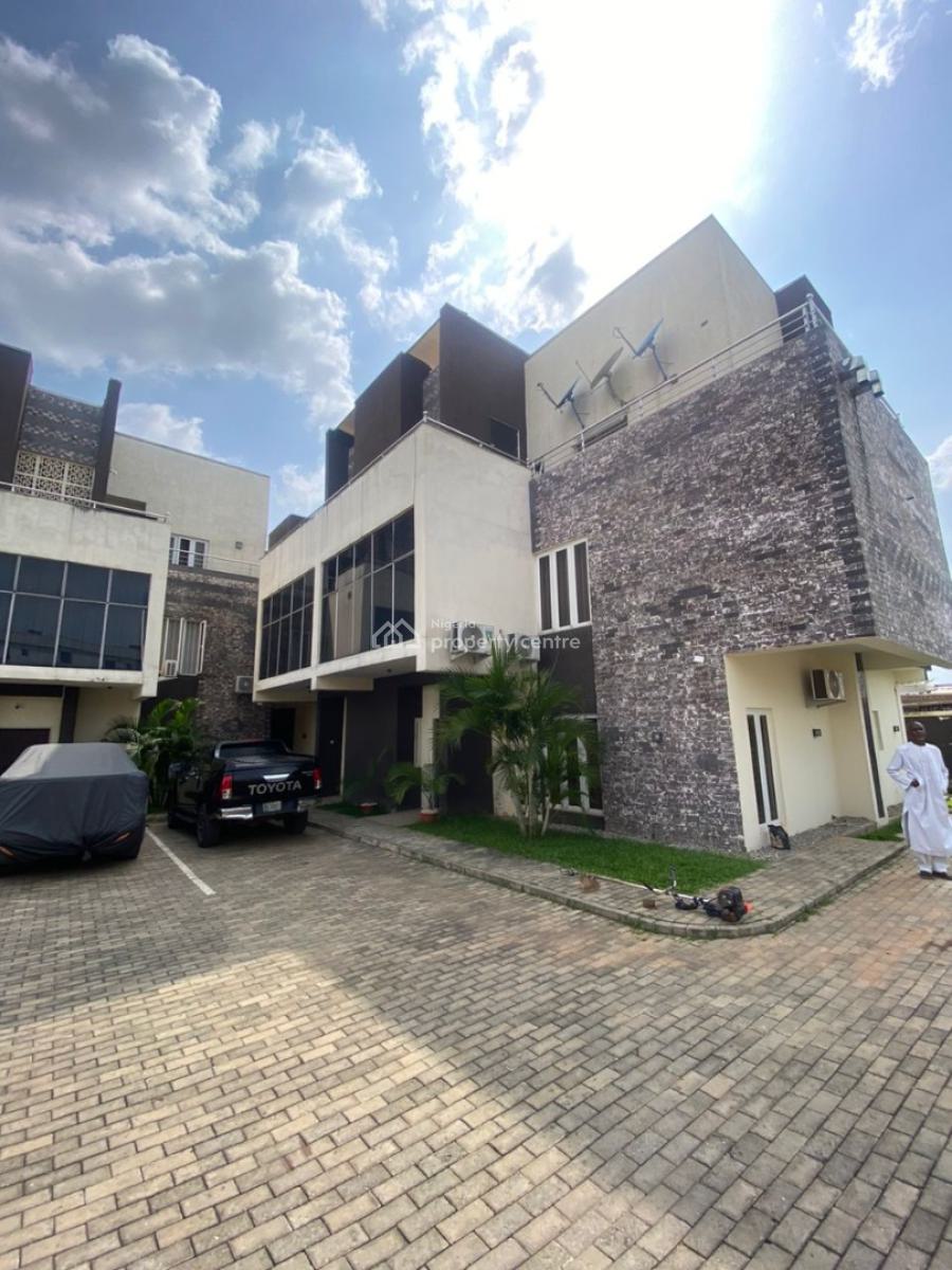Standard 4 Bedroom Terrace Duplex with Bq, Jahi, Abuja, Terraced Duplex for Rent