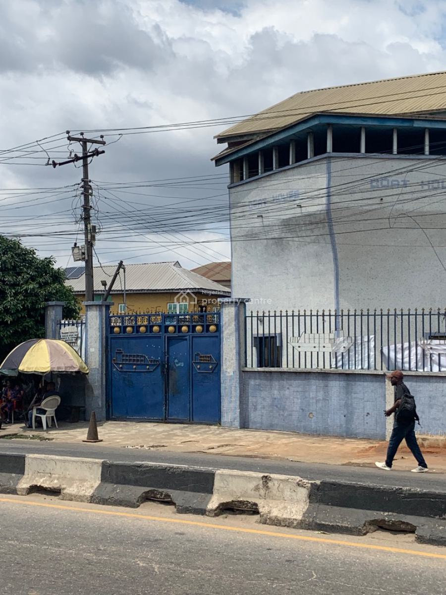Well Maintained Entire Building with 3 Floors Open Office Space, Ogba, Ikeja, Lagos, Office Space for Rent