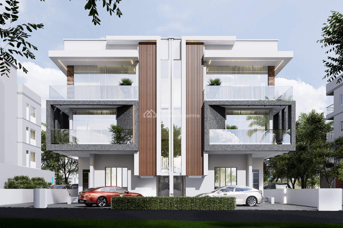 Off-plan Luxury 4-bedroom Semi-detached Duplex with Bq, 7, Nnamdi Okolo Street Ogudu, Pako Valley Estate Ogudu Gra Phase 1, Gra, Ogudu, Lagos, Semi-detached Duplex for Sale