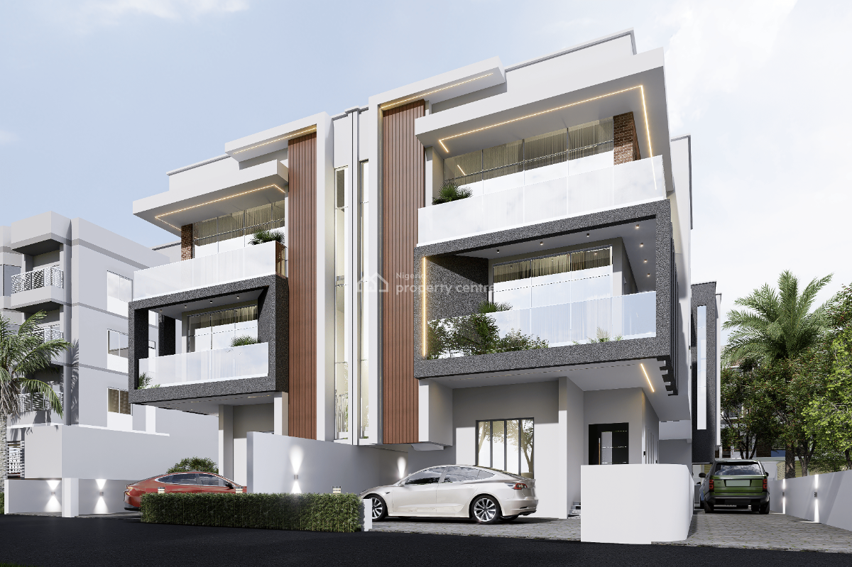 Off-plan Luxury 4-bedroom Semi-detached Duplex with Bq, 7, Nnamdi Okolo Street Ogudu, Pako Valley Estate Ogudu Gra Phase 1, Gra, Ogudu, Lagos, Semi-detached Duplex for Sale