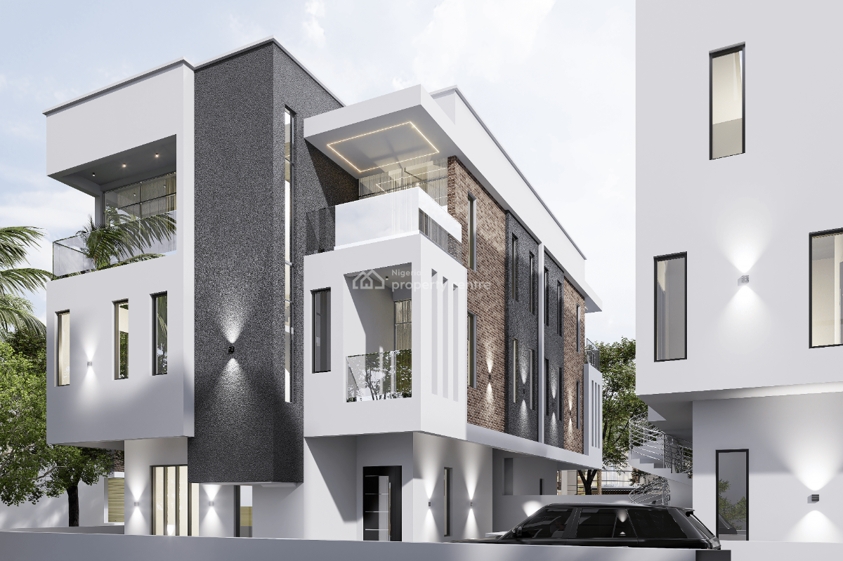 Off-plan Luxury 4-bedroom Semi-detached Duplex with Bq, 7, Nnamdi Okolo Street Ogudu, Pako Valley Estate Ogudu Gra Phase 1, Gra, Ogudu, Lagos, Semi-detached Duplex for Sale