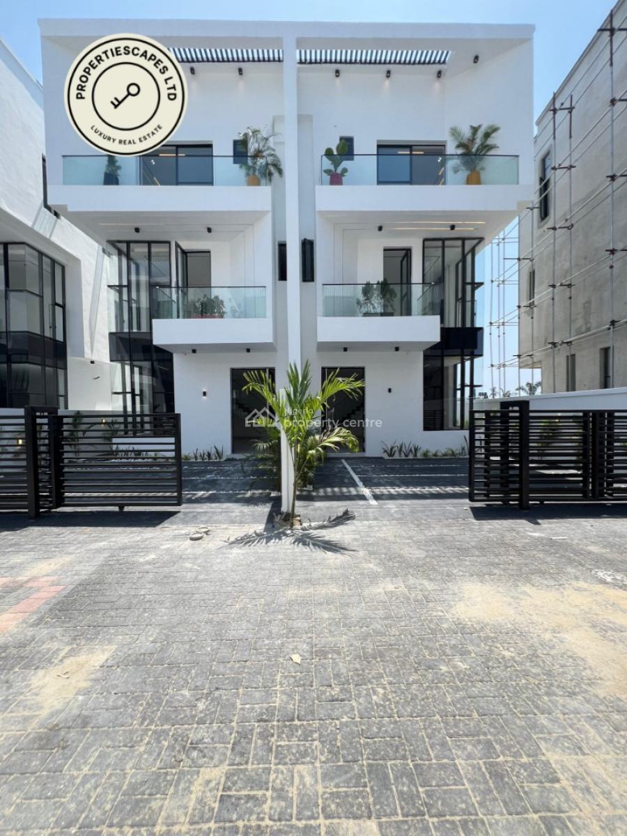 Well Built 4 Semi Detached Duplex with Bq in a Serene Environment, Orchid, Lekki, Lagos, Semi-detached Duplex for Sale