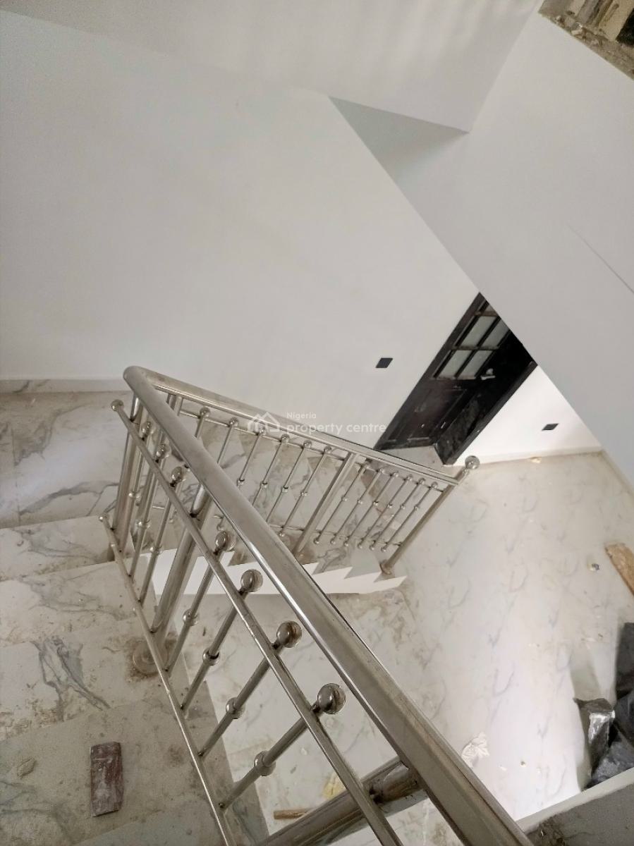 3 Bedroom Duplex with a Bq and Personal Compound, After Blenco Supermarket, Sangotedo, Ajah, Lagos, Semi-detached Duplex for Rent