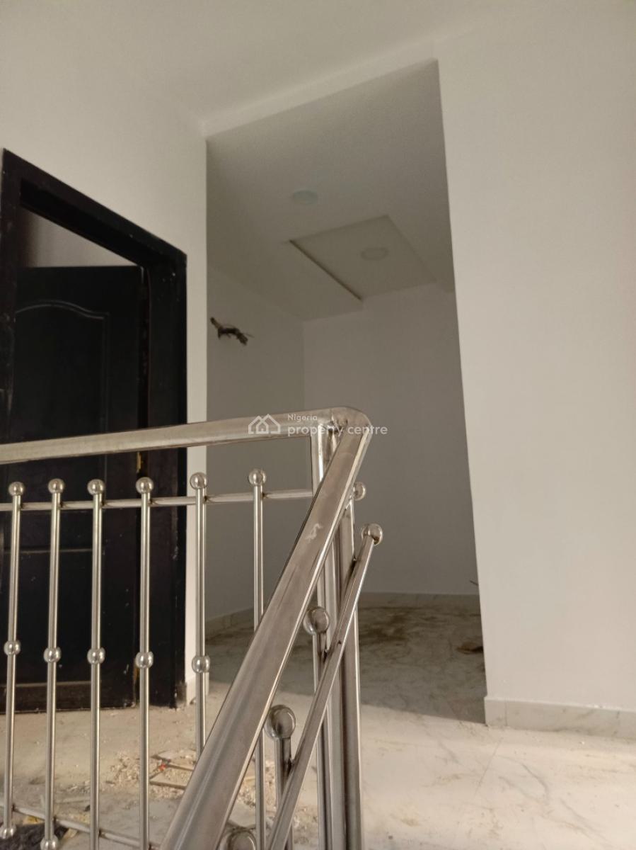 3 Bedroom Duplex with a Bq and Personal Compound, After Blenco Supermarket, Sangotedo, Ajah, Lagos, Semi-detached Duplex for Rent