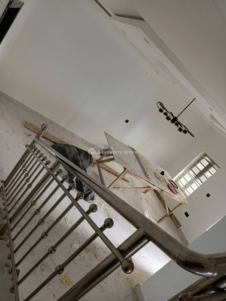 3 Bedroom Duplex with a Bq and Personal Compound, After Blenco Supermarket, Sangotedo, Ajah, Lagos, Semi-detached Duplex for Rent