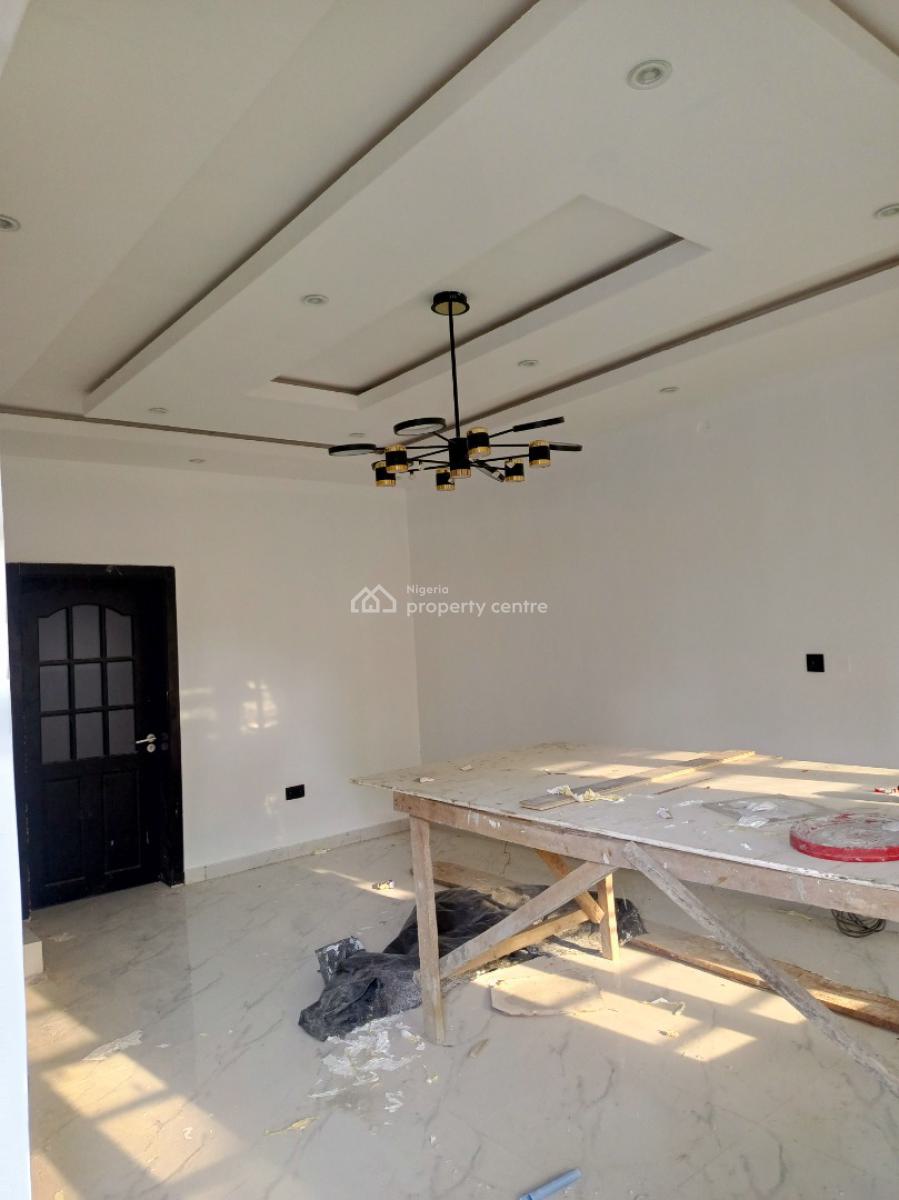 3 Bedroom Duplex with a Bq and Personal Compound, After Blenco Supermarket, Sangotedo, Ajah, Lagos, Semi-detached Duplex for Rent