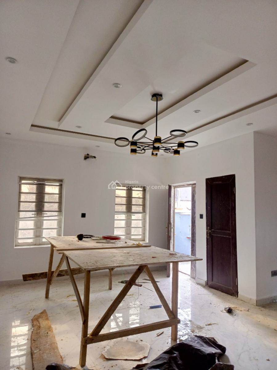 3 Bedroom Duplex with a Bq and Personal Compound, After Blenco Supermarket, Sangotedo, Ajah, Lagos, Semi-detached Duplex for Rent