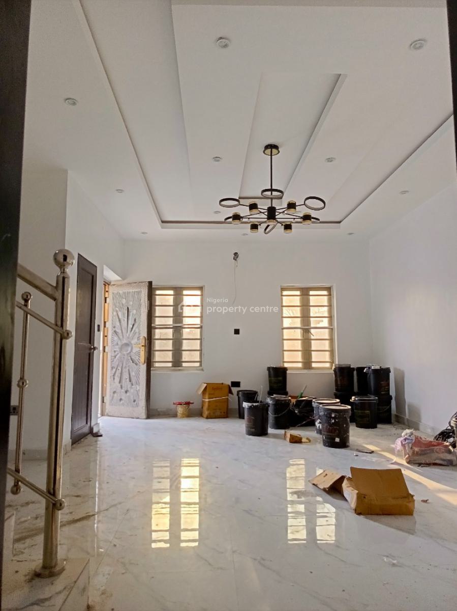 3 Bedroom Duplex with a Bq and Personal Compound, After Blenco Supermarket, Sangotedo, Ajah, Lagos, Semi-detached Duplex for Rent