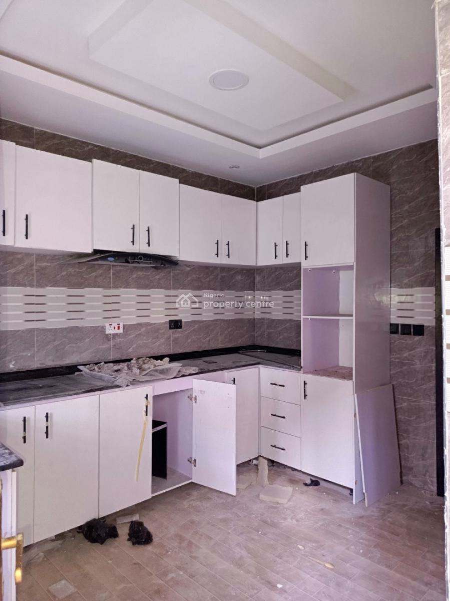 3 Bedroom Duplex with a Bq and Personal Compound, After Blenco Supermarket, Sangotedo, Ajah, Lagos, Semi-detached Duplex for Rent