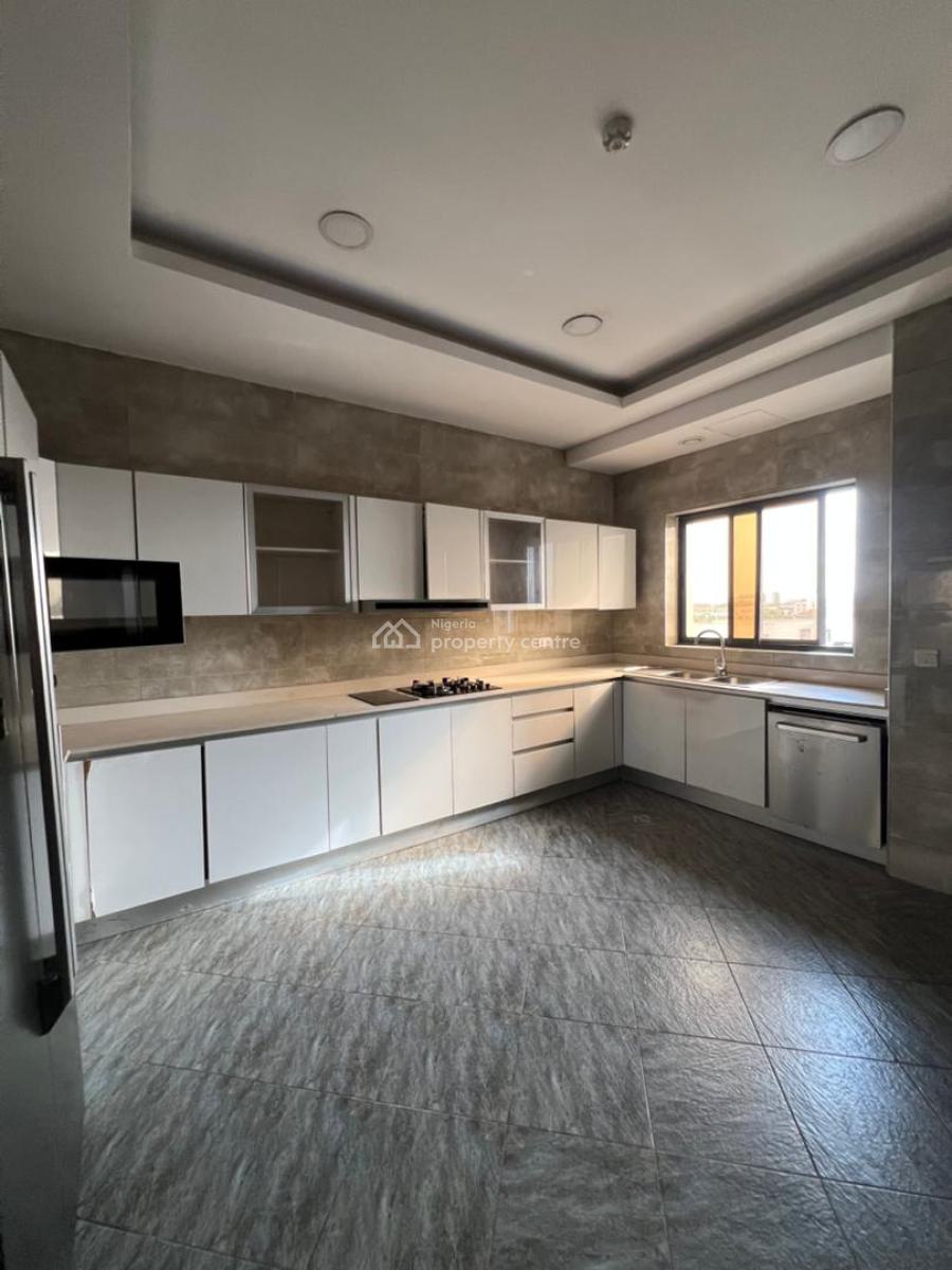 Serviced Luxury 4 Bedroom Maisonette with a Room Bq, Banana Island, Ikoyi, Lagos, Flat / Apartment for Rent