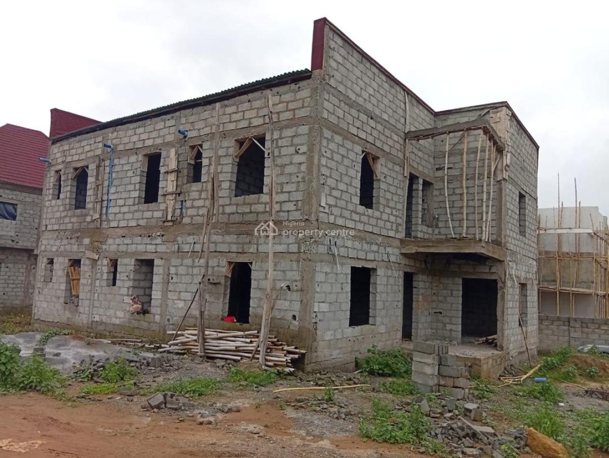 Twin 4 Bedroom Semi Detached Duplex, Jedo Megacity, Ushafa, Bwari, Abuja, Semi-detached Duplex for Sale