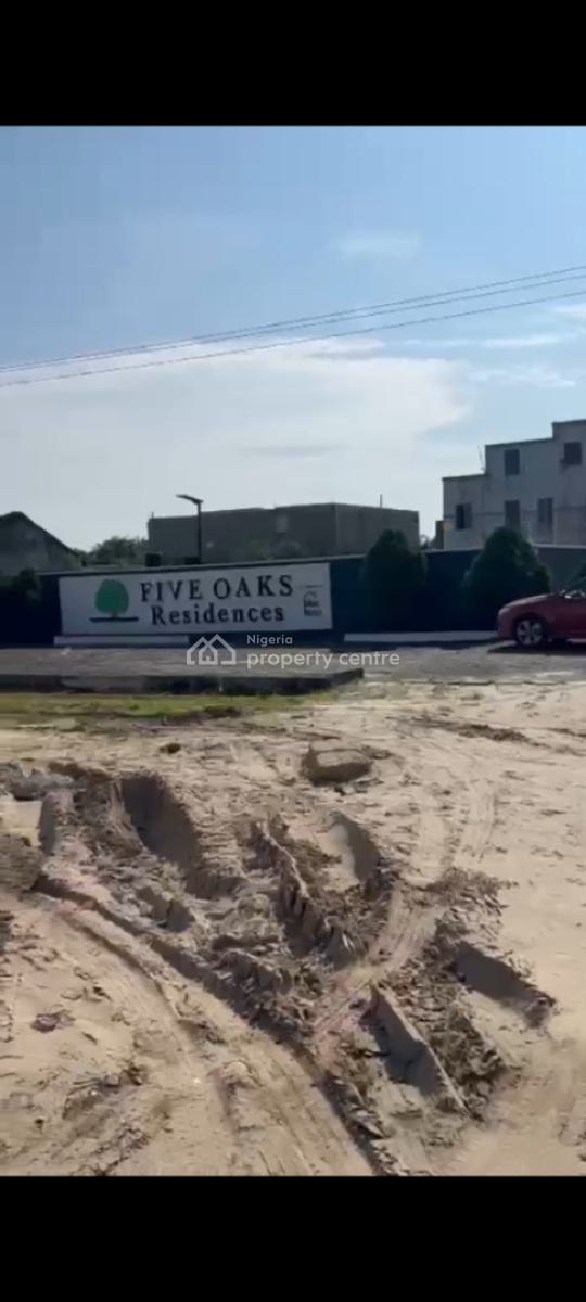 Land Measuring Approximately 600 Sqm, Eleko Beach Road, Five Oaks Residences, Eleko, Ibeju Lekki, Lagos, Residential Land for Sale