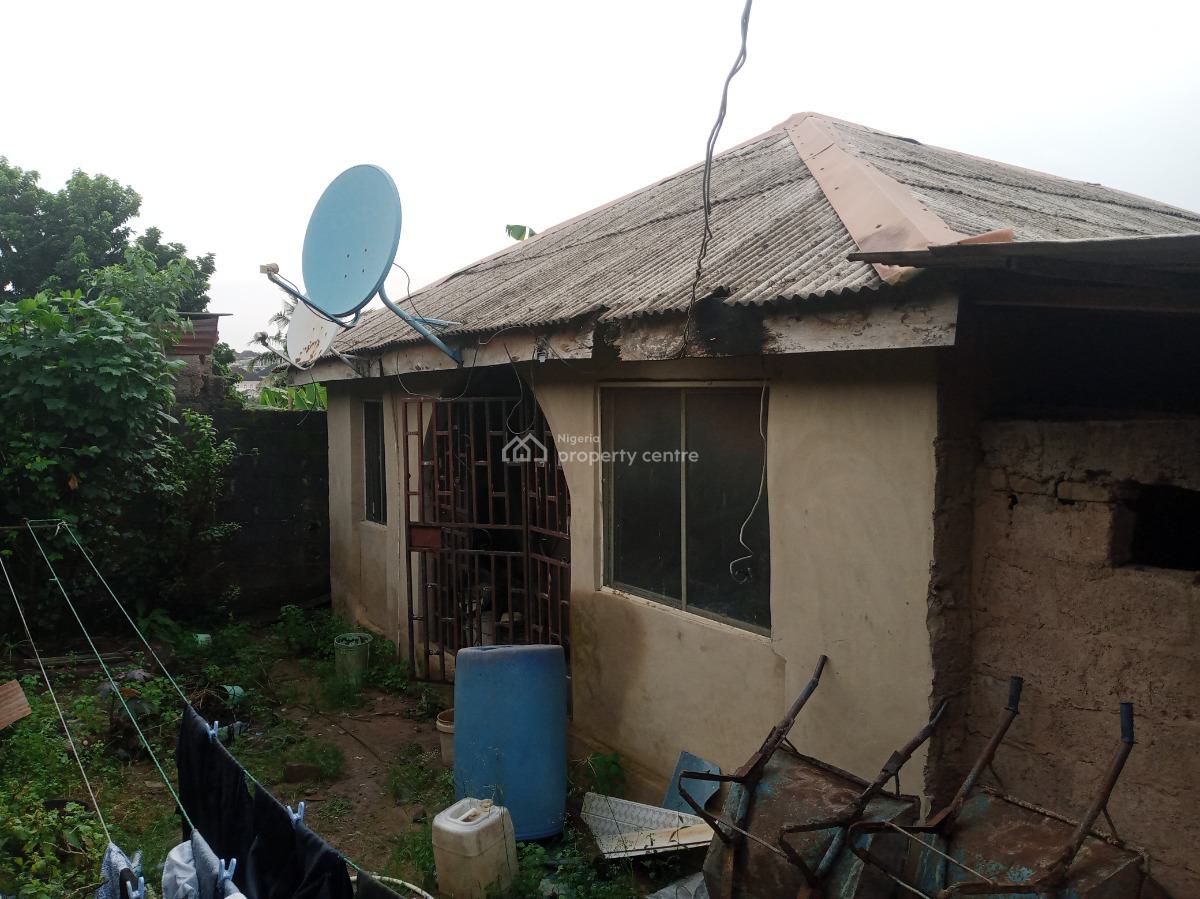 Uncompleted Bungalow with Multiple Income Options on 2500 Sqft in View, By Baale Bus Stop, Meiran, Agege, Lagos, Detached Bungalow for Sale
