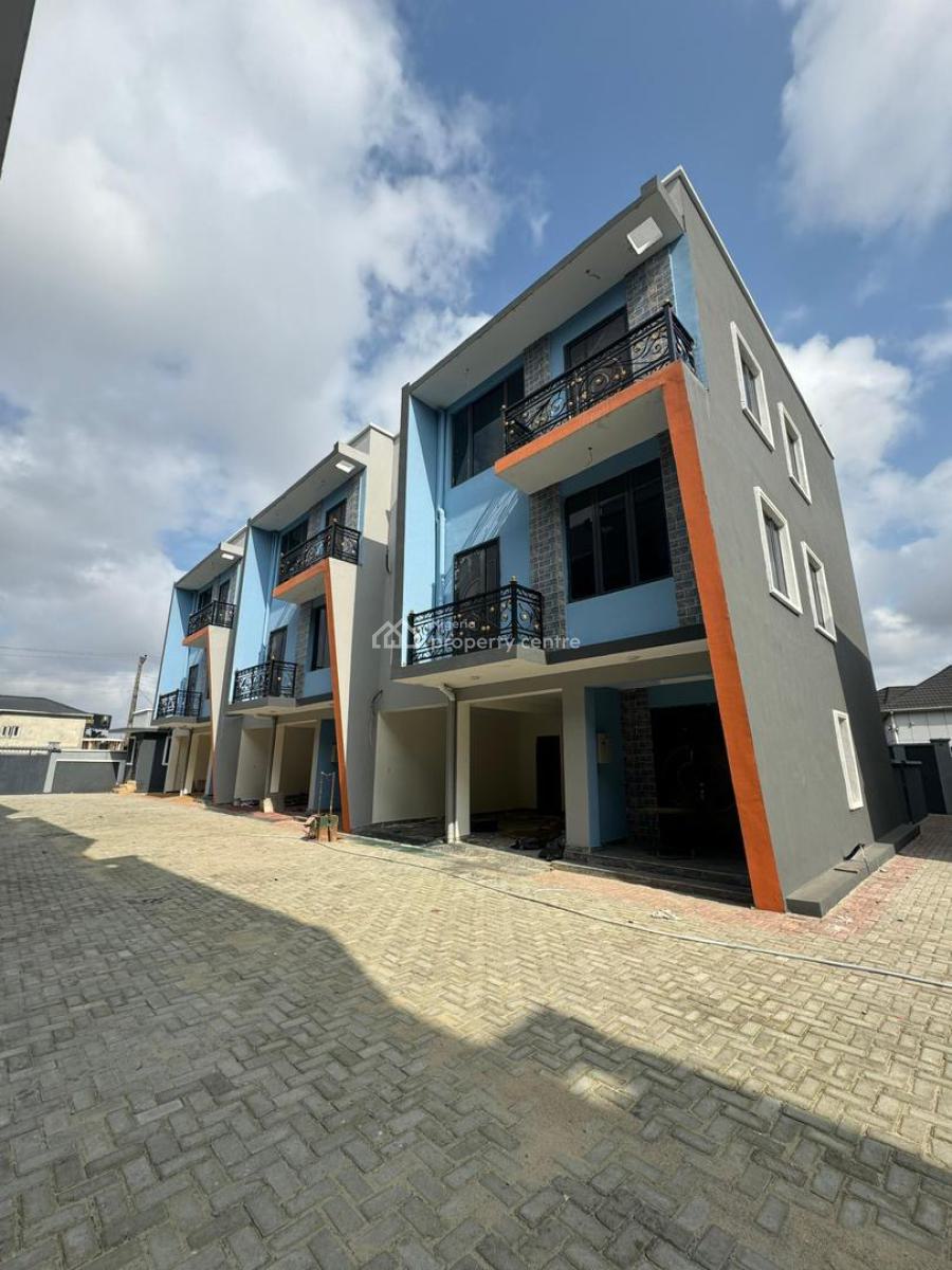 Contemporary Built 4 Bedroom Terrace Duplex with Bq in a Prime Locatio, Yaba, Lagos, Terraced Duplex for Sale