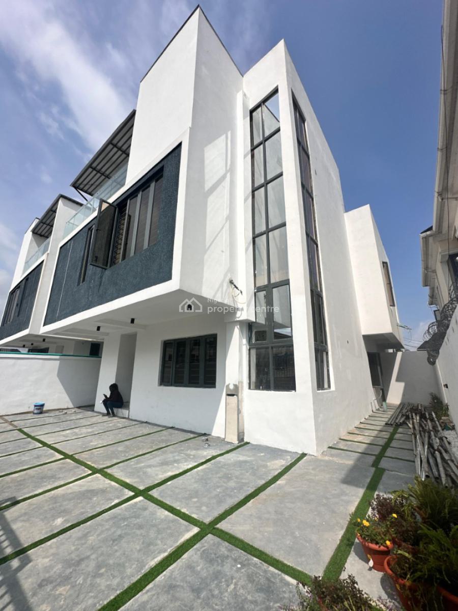 Contemporary Finished 4bedroom Semi-detached Duplex with Bq, Ologolo, Lekki, Lagos, Semi-detached Duplex for Sale
