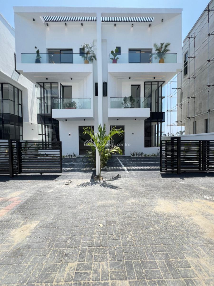 Modern 4 Bedroom Semi Detached Duplex with Bq, Orchid, Lekki, Lagos, Semi-detached Duplex for Sale