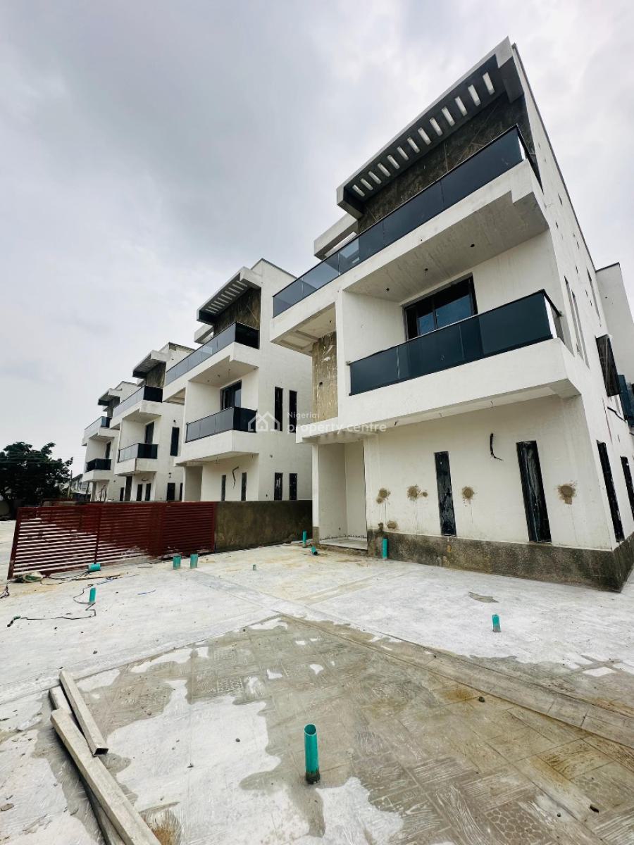 Newly Built 5 Bedroom Detached Duplex with a Room Bq in Serene Estate, Omole Phase 1, Ikeja, Lagos, Detached Duplex for Sale