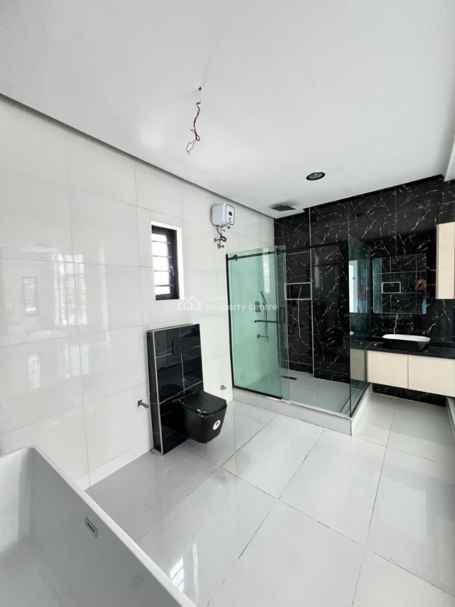 Newly Built 5 Detached Duplex with Bq and Pool in a Serene Environment, Chevron Toll Gate, Orchid Road, Lekki, Lagos, House for Sale
