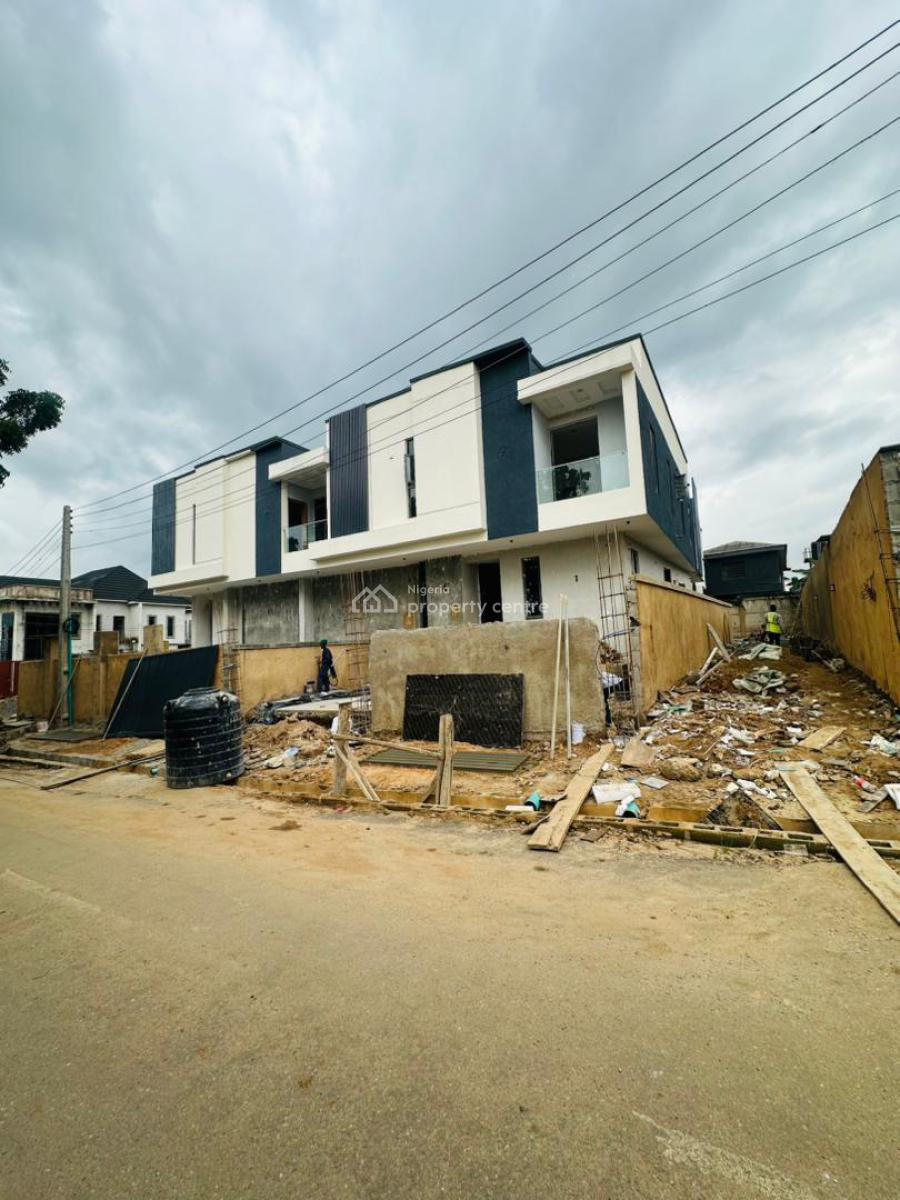 Newly 4 Bedroom Semi Detached Duplex with a Bq, Gra Phase 1, Magodo, Lagos, Semi-detached Duplex for Sale