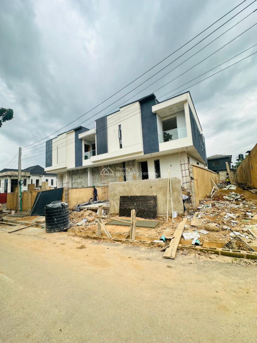 Newly 4 Bedroom Semi Detached Duplex with a Bq, Gra Phase 1, Magodo, Lagos, Semi-detached Duplex for Sale