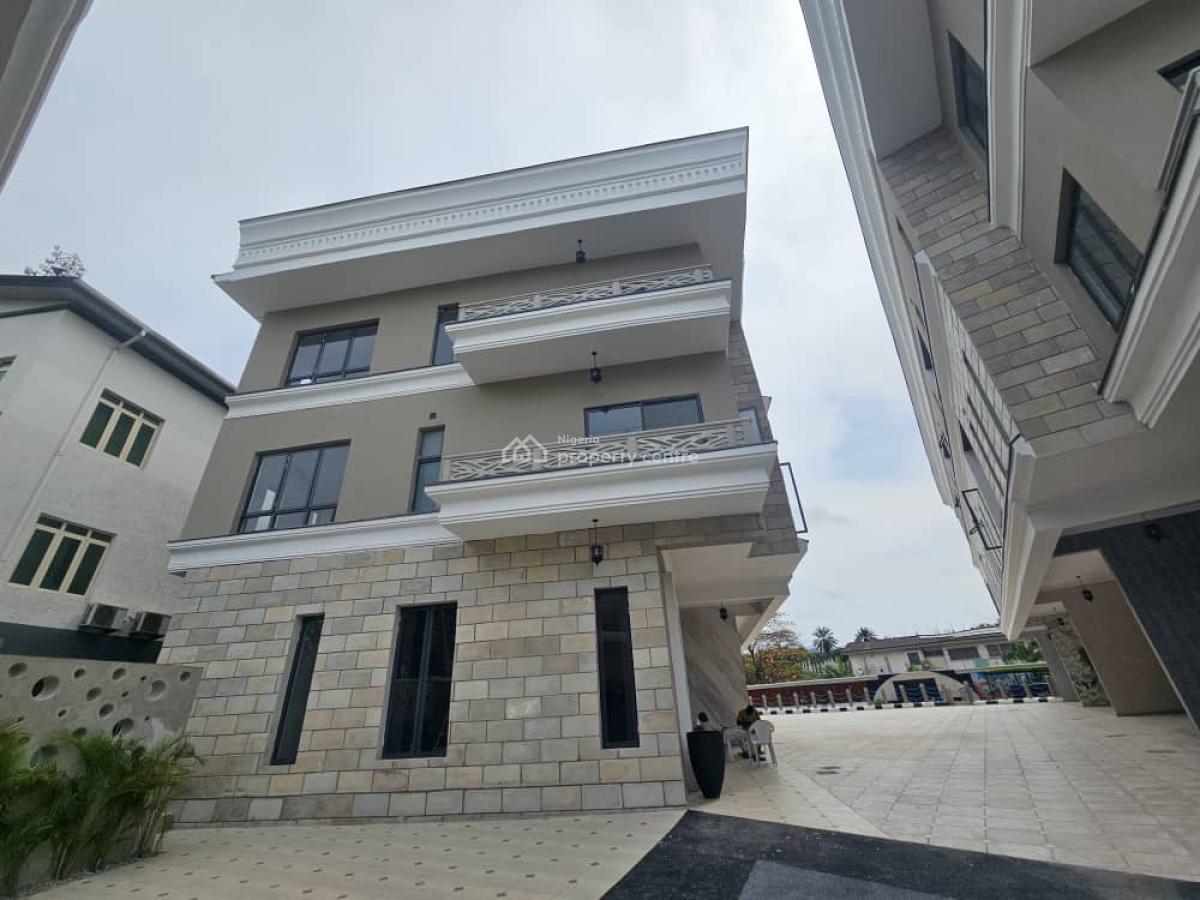 Luxury 5-bedroom Townhouse with 2 Rooms Bq, Parkview, Ikoyi, Lagos, Terraced Duplex for Sale