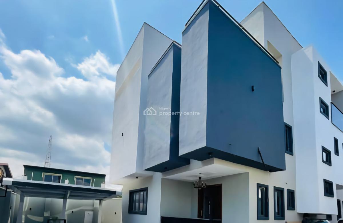 Luxury 5 Bedroom Duplex with Swimming Pool, Magodo, Lagos, Detached Duplex for Sale