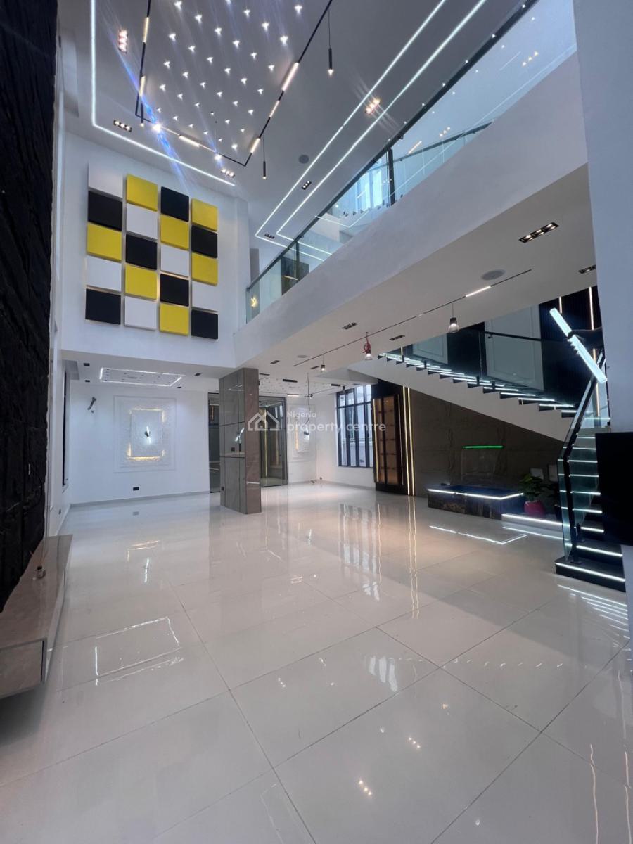 Newly Built Luxurious 6 Bedroom Fully Detached Smart Duplex, Chevron Drive, Lekki, Lagos, Detached Duplex for Sale