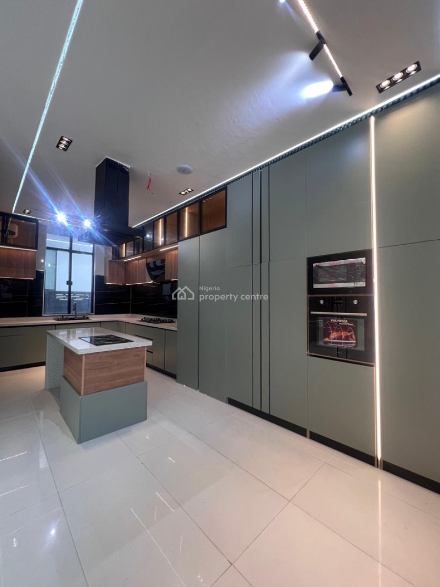 Newly Built Luxurious 6 Bedroom Fully Detached Smart Duplex, Chevron Drive, Lekki, Lagos, Detached Duplex for Sale