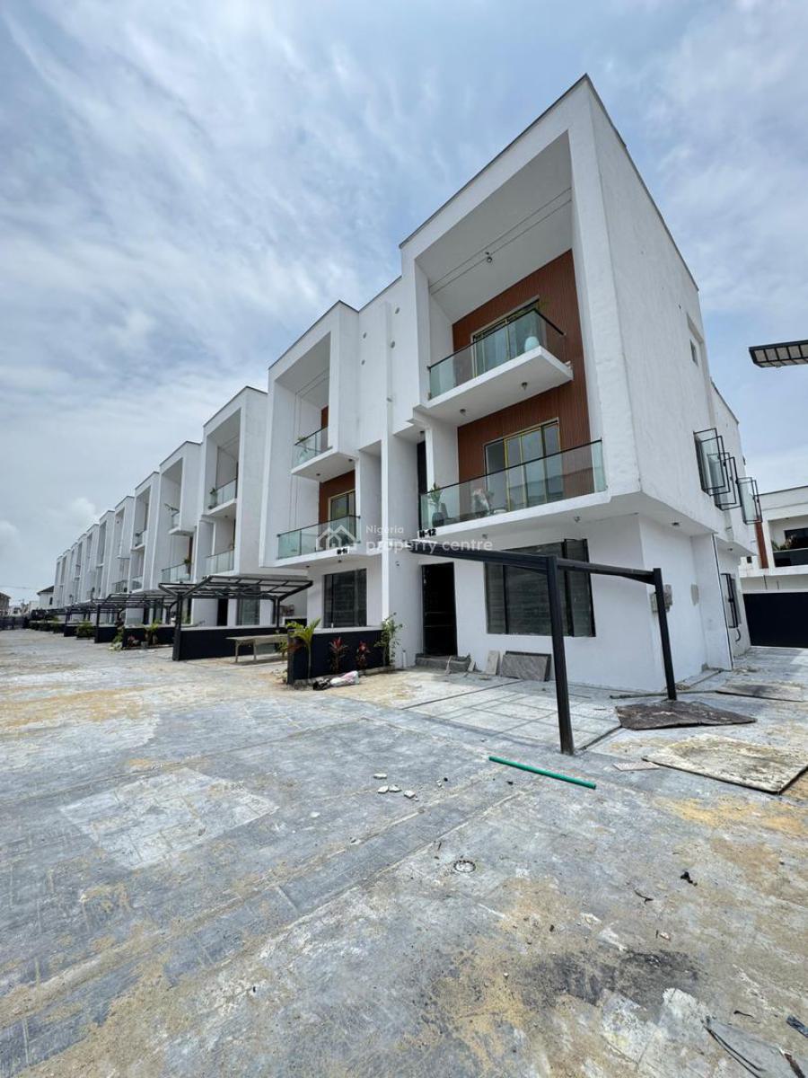 Lovely Newly Built 4 Bedroom Semi Detached  + Bq, Orchid Road, Lekki Expressway, Lekki, Lagos, House for Sale